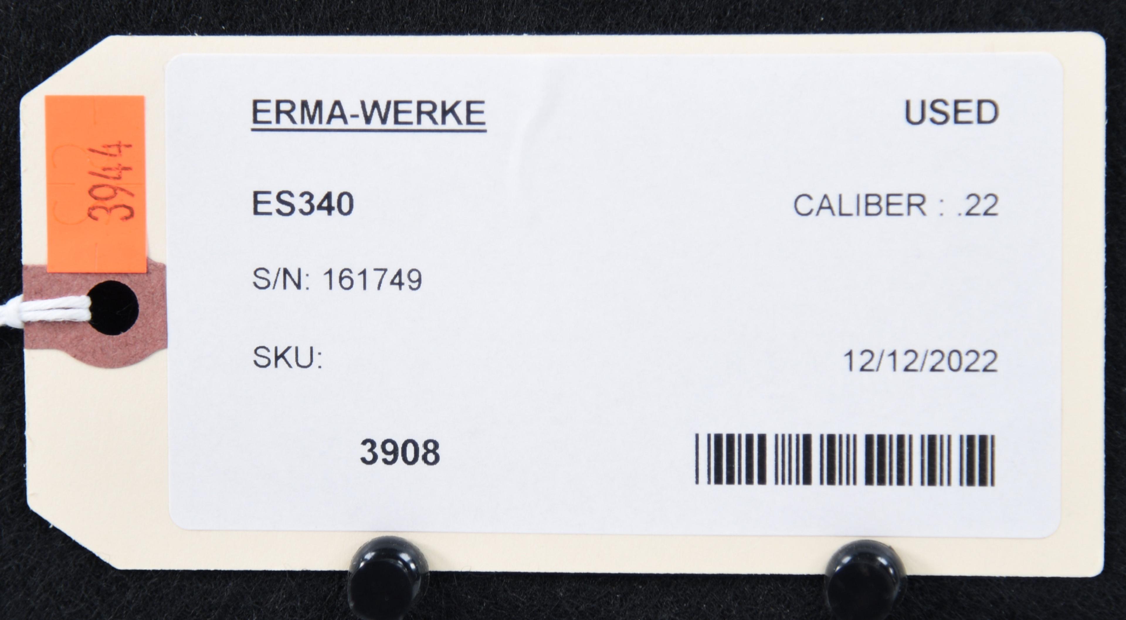 Mauser Werke A.G. Oberndorf ES340 Bolt Action Rifle