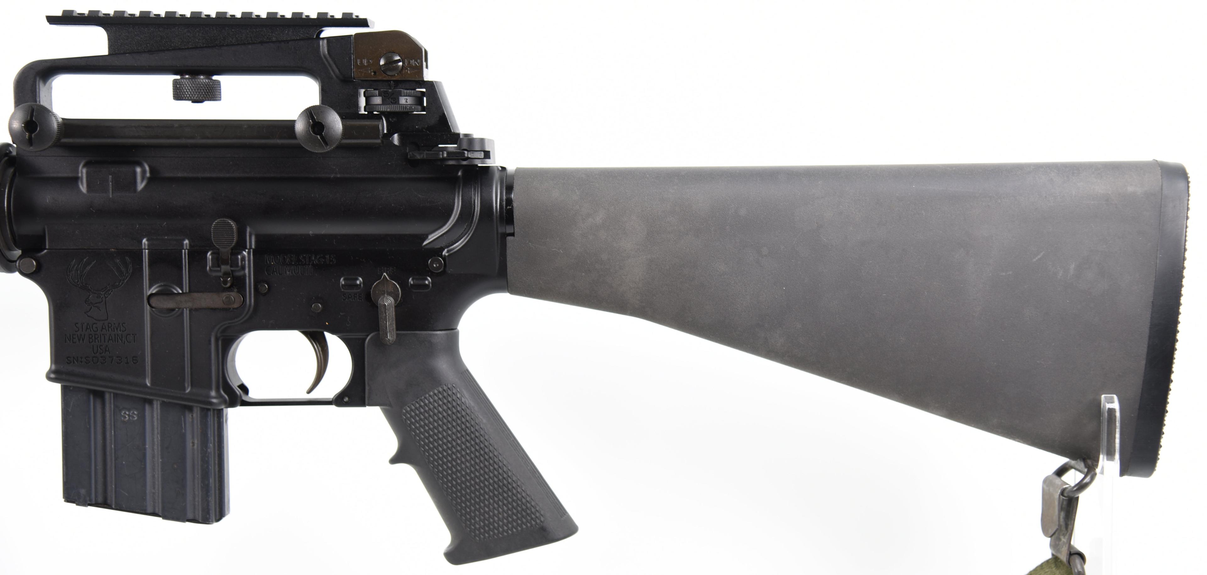 Stag Arms Stag 15 Semi Auto Rifle. NO MARYLAND BIDDERS. FIREARM IS ON BANNED LIST IN MD BY MDSP
