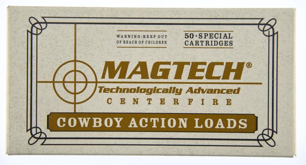 Lot #2679 - 4 Boxes of 50 Rds. Magtech .45 Colt 250 Grn L-Flat (45D) Ammo – BG1008 L-39