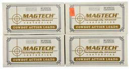 Lot #2679 - 4 Boxes of 50 Rds. Magtech .45 Colt 250 Grn L-Flat (45D) Ammo – BG1008 L-39