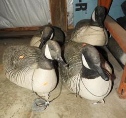 (22) Goose Floater Decoys to include: (4) Greenhead gear, (4) Readhead Gear, Large Qty of