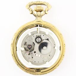 17-jewel Montreluxe covered pocket watch