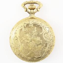 17-jewel Montreluxe covered pocket watch