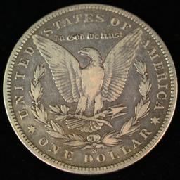 1899-S U.S. Morgan silver dollar