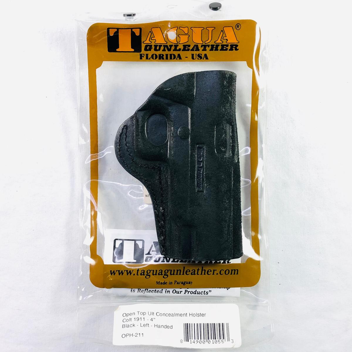 Lot of 3 new Tagua 1911 concealment holsters L/H 4" barrel