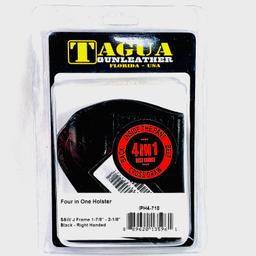 Lot of 3 new Tagua S&W J-frame revolver 4-in-1 holsters R/H 1 7/8" - 2 1/8" barrel