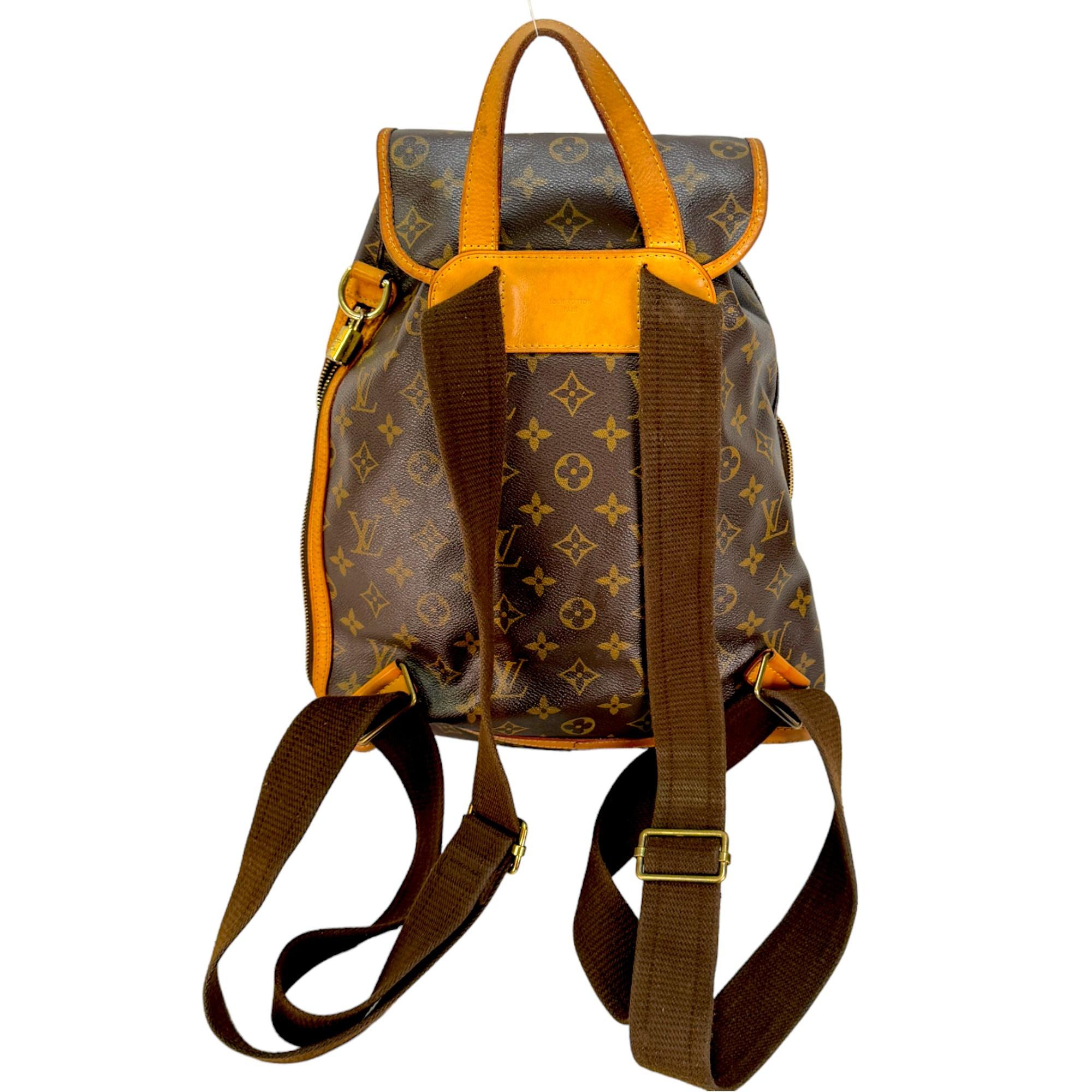 Authentic estate Louis Vuitton Monogram Bosphore backpack