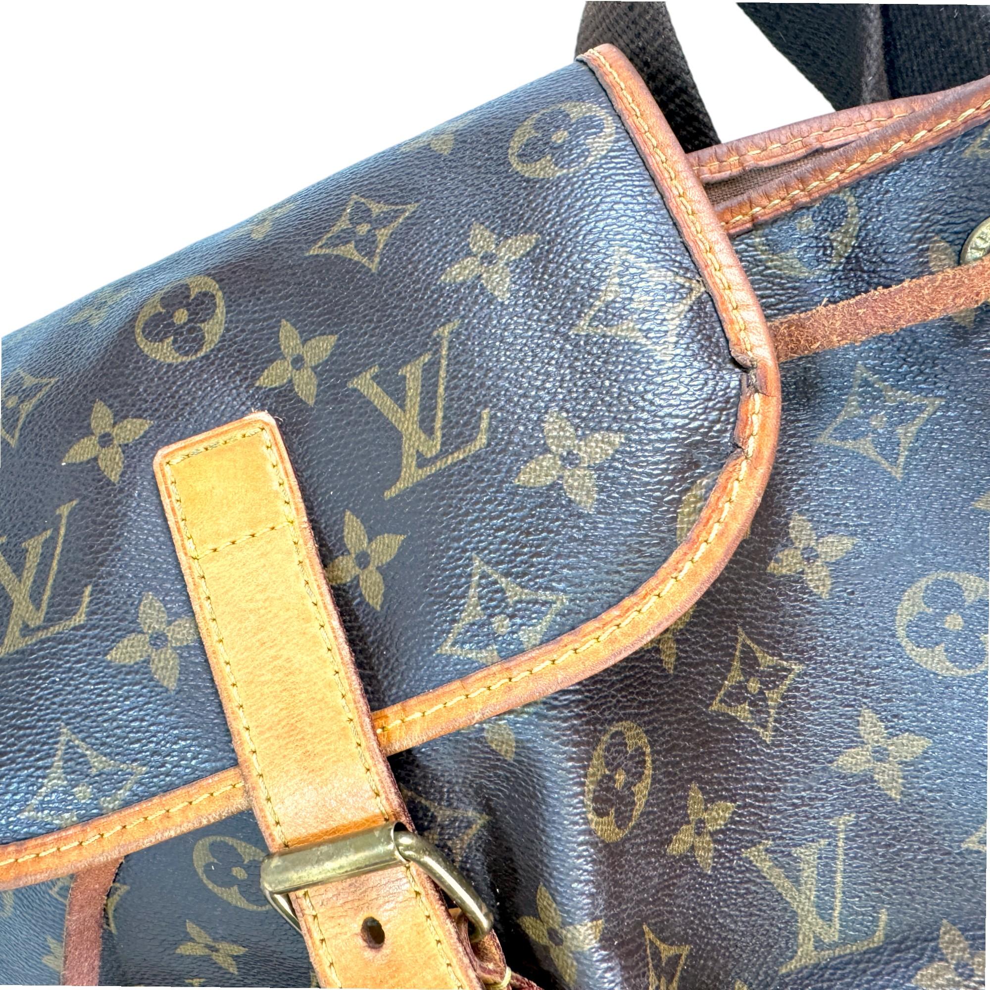 Authentic estate Louis Vuitton Monogram Bosphore backpack