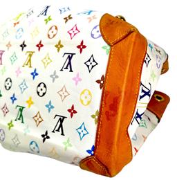 Authentic estate Louis Vuitton Monogram Multicolor Ursula White handbag