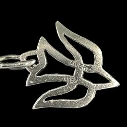 Estate James Avery sterling silver descending dove charm