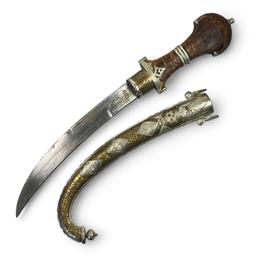 Vintage Middle Eastern-style steel 2-dagger set