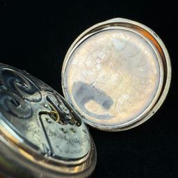 Circa 1897 17-jewel Elgin model 6 covered pocket watch