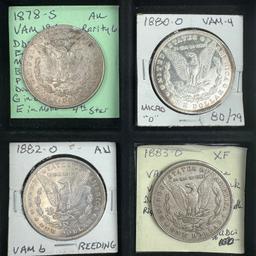 Lot of 15 VAM U.S. Morgan silver dollars