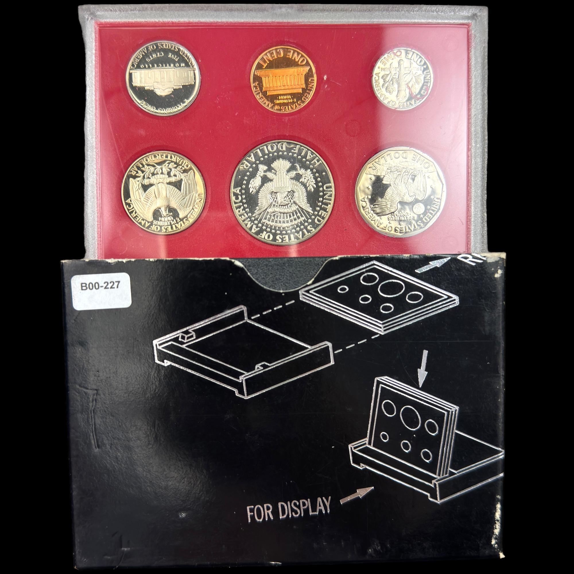 1981 error packaging U.S. proof set