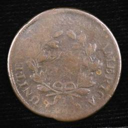 1808/7 U.S. draped bust half cent