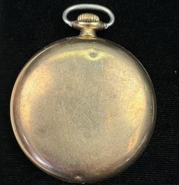 Circa 1930 7-jewel Waltham Model 1908 open face pocket watch