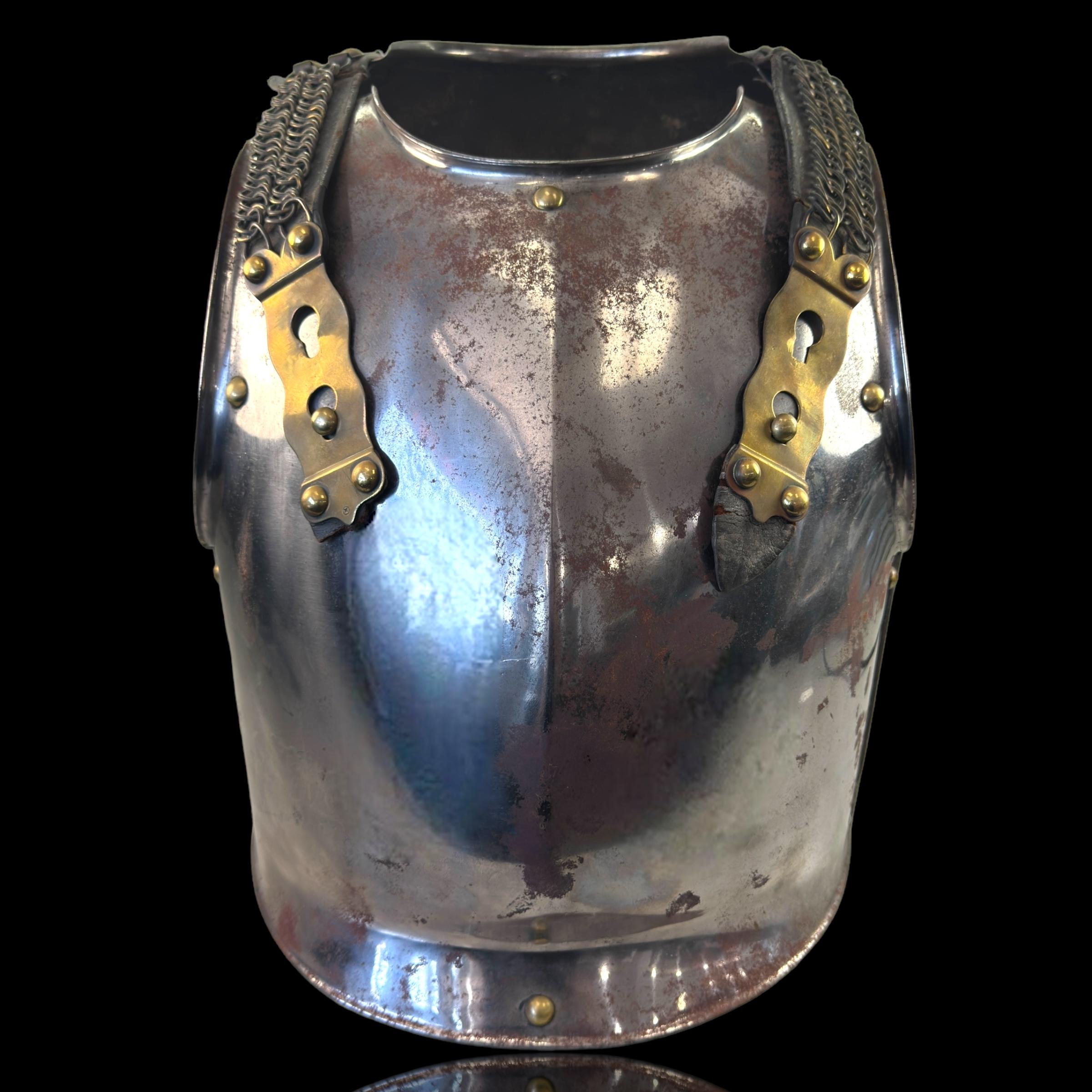 1833 French 2nd Empire Heavy Cavalry cuirass armor set