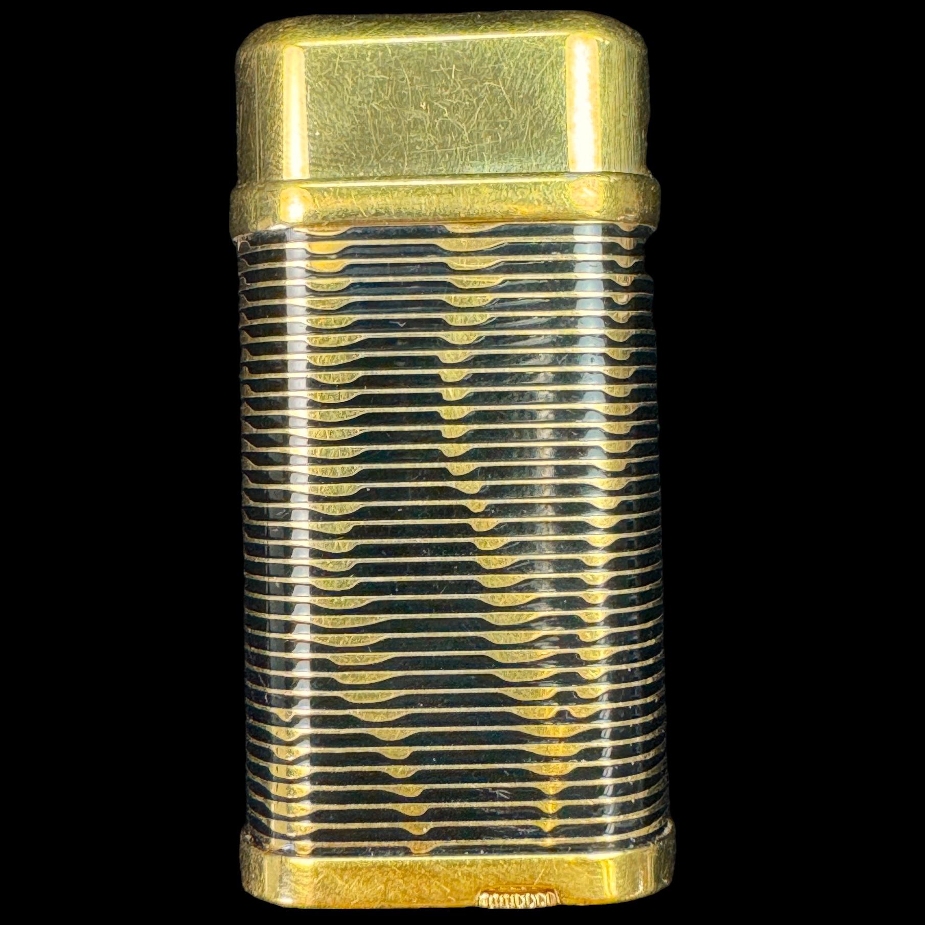 Genuine Cartier gold-plated lighter