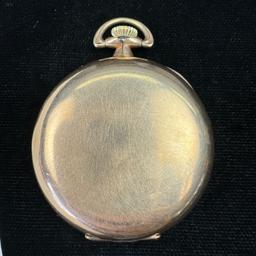 Circa 1923 19-jewel Hamilton model 1 open-face pocket watch