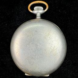 Antique Hebdomas open-face pocket watch