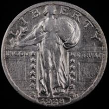 1928-S U.S. standing Liberty quarter