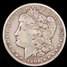 1904-S U.S. Morgan silver dollar