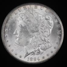 1884-CC U.S. Morgan silver dollar