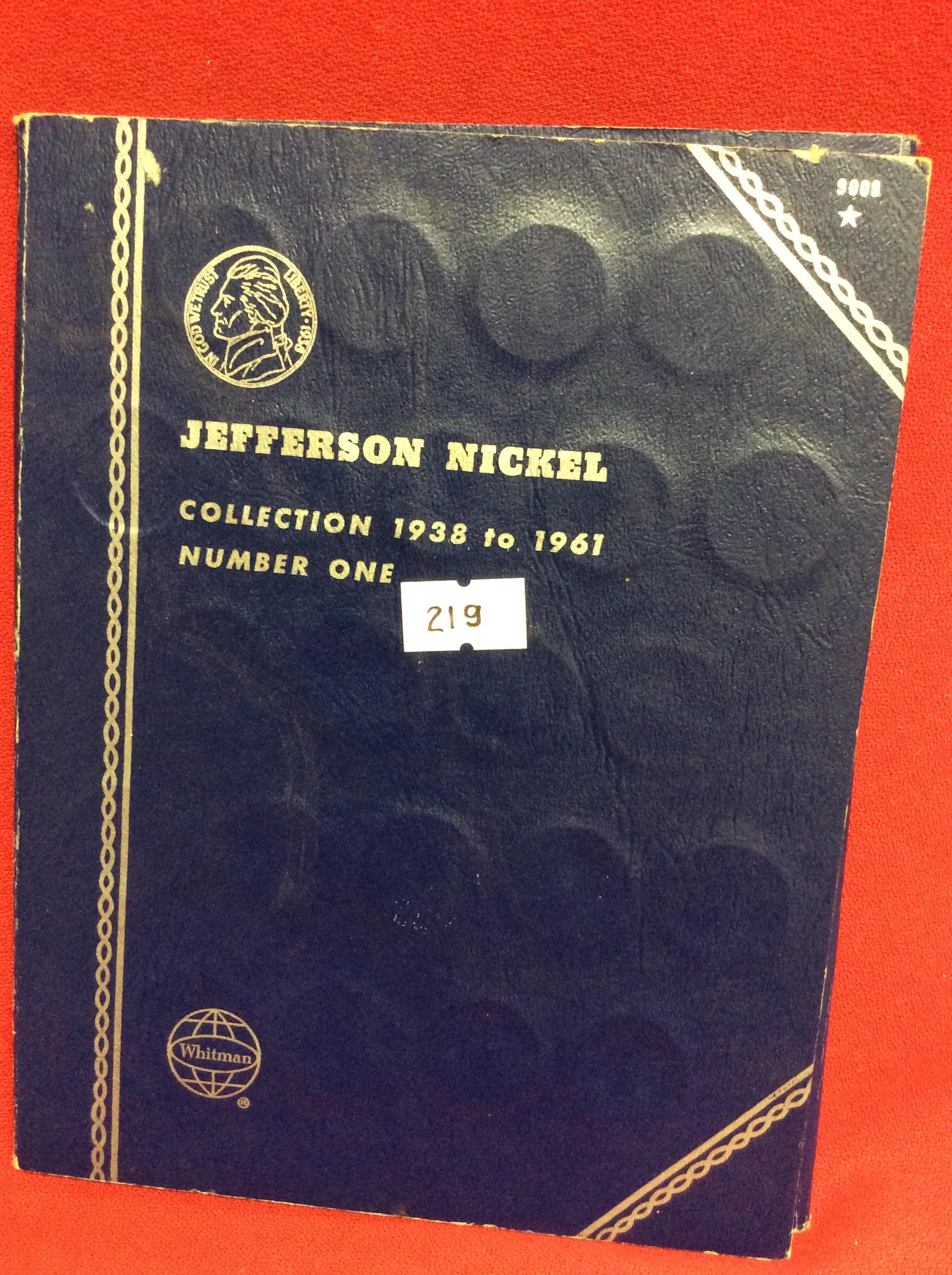 Complete Jefferson Nickel Set, 1938-1961-D, Key Dates38-D, 38-S, 39-D, 50-D