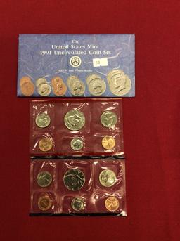 1991 Mint Set, P+D