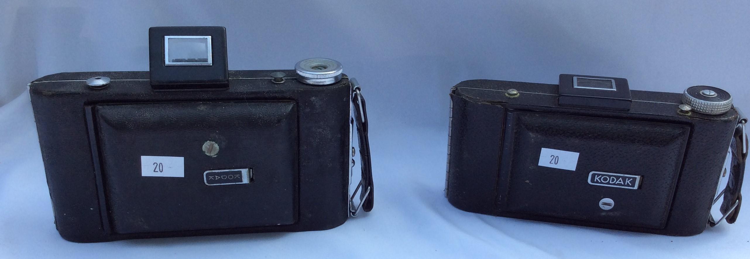 2 Vintage Kodak Cameras