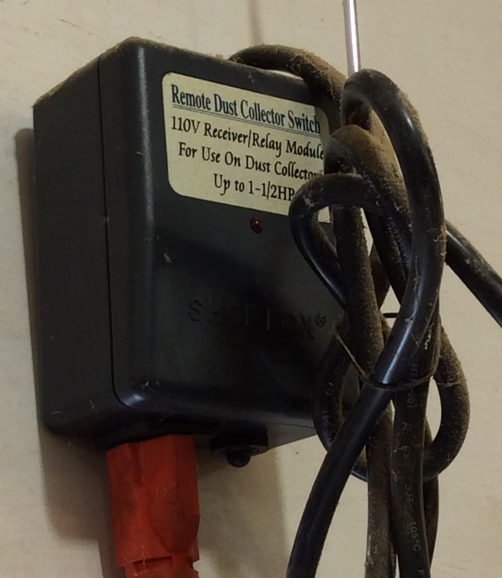 Shop Fox Remote Dust Collector