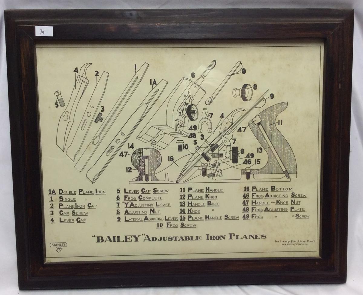 Stanley Framed Advertising Display