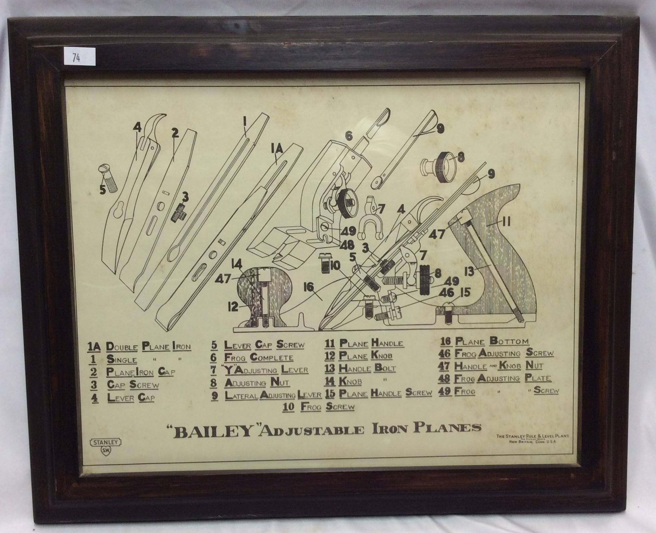 Stanley Framed Advertising Display