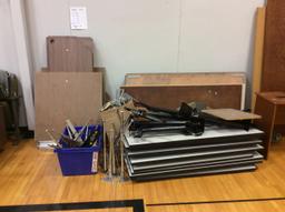 Assortment of Metal Legs and Misc.