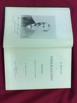 1898 "A History of Freemasonry in Indiana from 1806 to 1898" By: Daniel McD