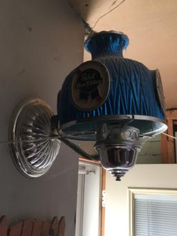 Pabst Blue Ribbon Wall Lamp