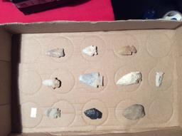 Assortment of Arrowheads (10)