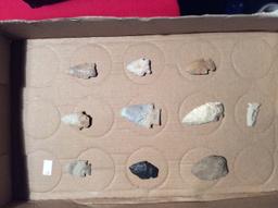 Assortment of Arrowheads (10)