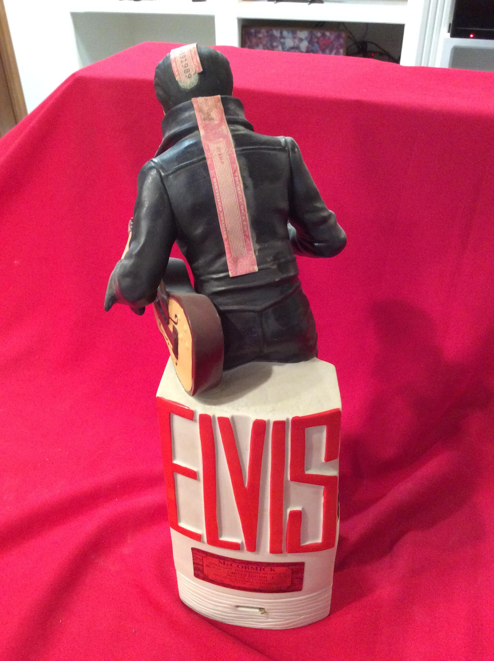 Elvis Limited Edition McCormick Decanter and Music Box