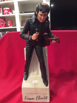 Elvis Limited Edition McCormick Decanter and Music Box