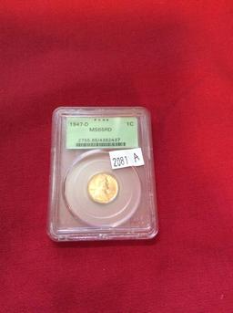 1947-D Wheat Penny
