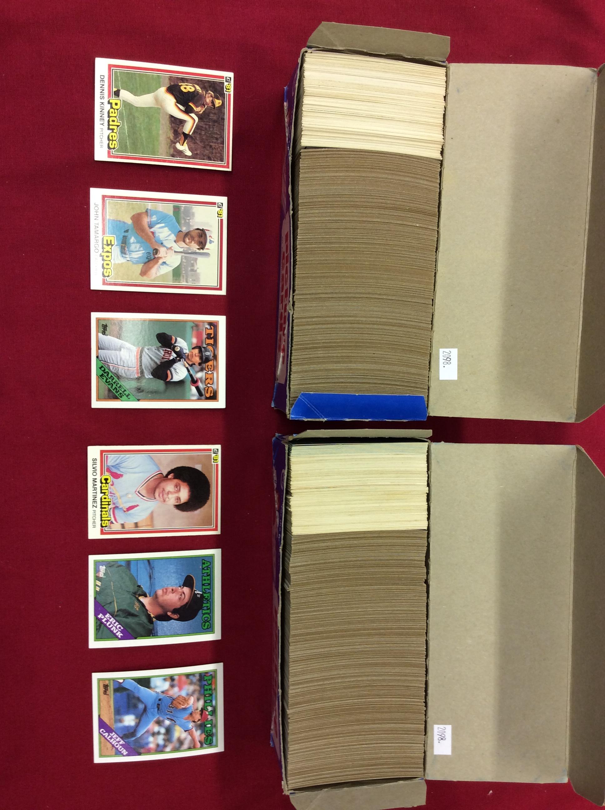 2 Boxes of Baseball Collector Cards (500+ count)