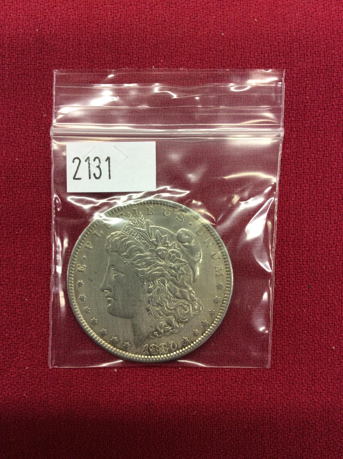 1880 Morgan Silver Dollar