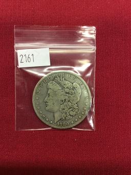 1880 Morgan Silver Dollar