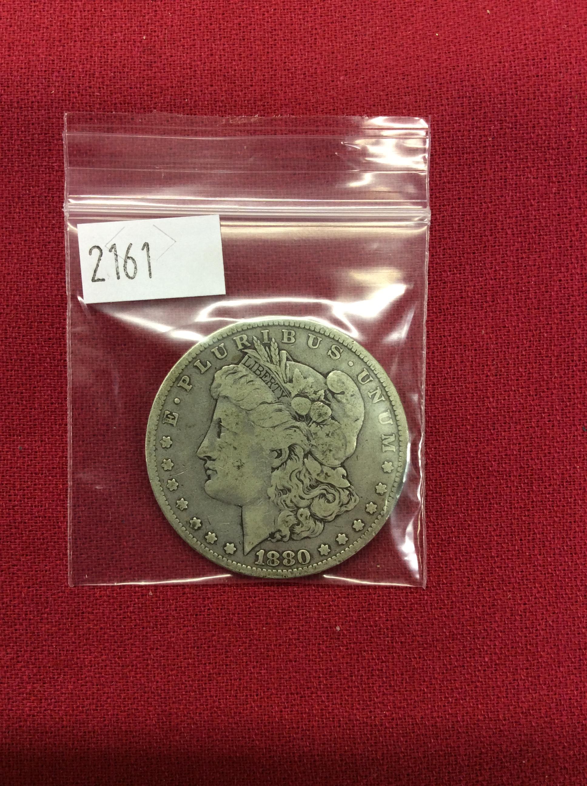 1880 Morgan Silver Dollar