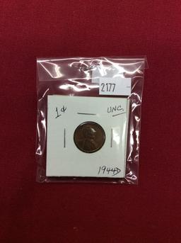 (2) Lincoln Head Cents: 1951-D, UNC & 1944-D, UNC