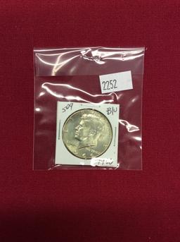 1966 Kennedy Half Dollar, B/U
