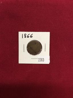 1866 2 Cent Piece
