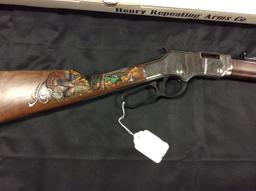 Henry Silver Eastern, Lever Action .22 S-L-LR w/ Octagon Barrel & Turkey Sc