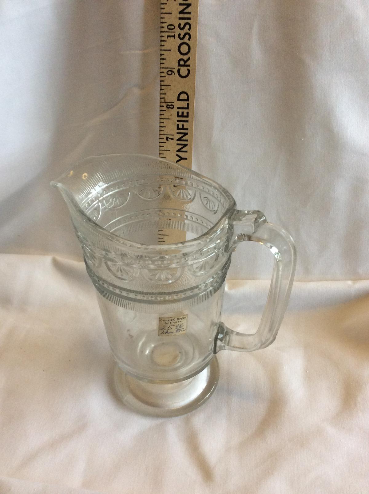 Cut Glass Pitcher
